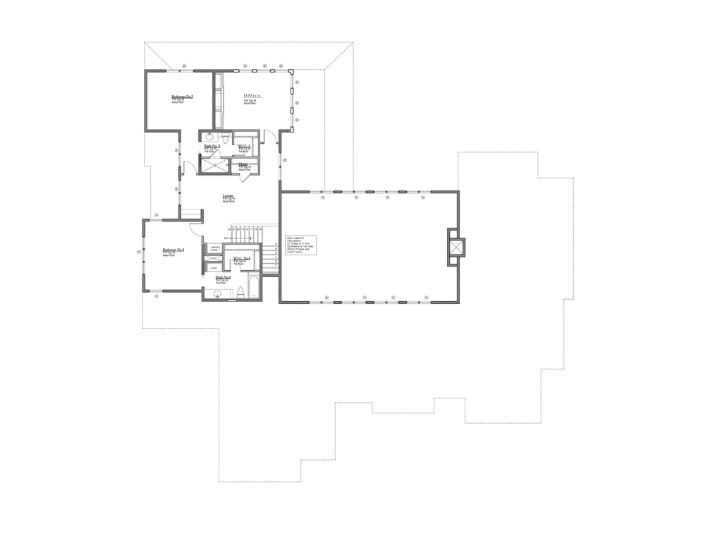 The Terra Mont Residence 5,200 sq ft modern 4 bedroom luxury house plan by Valdez Designs