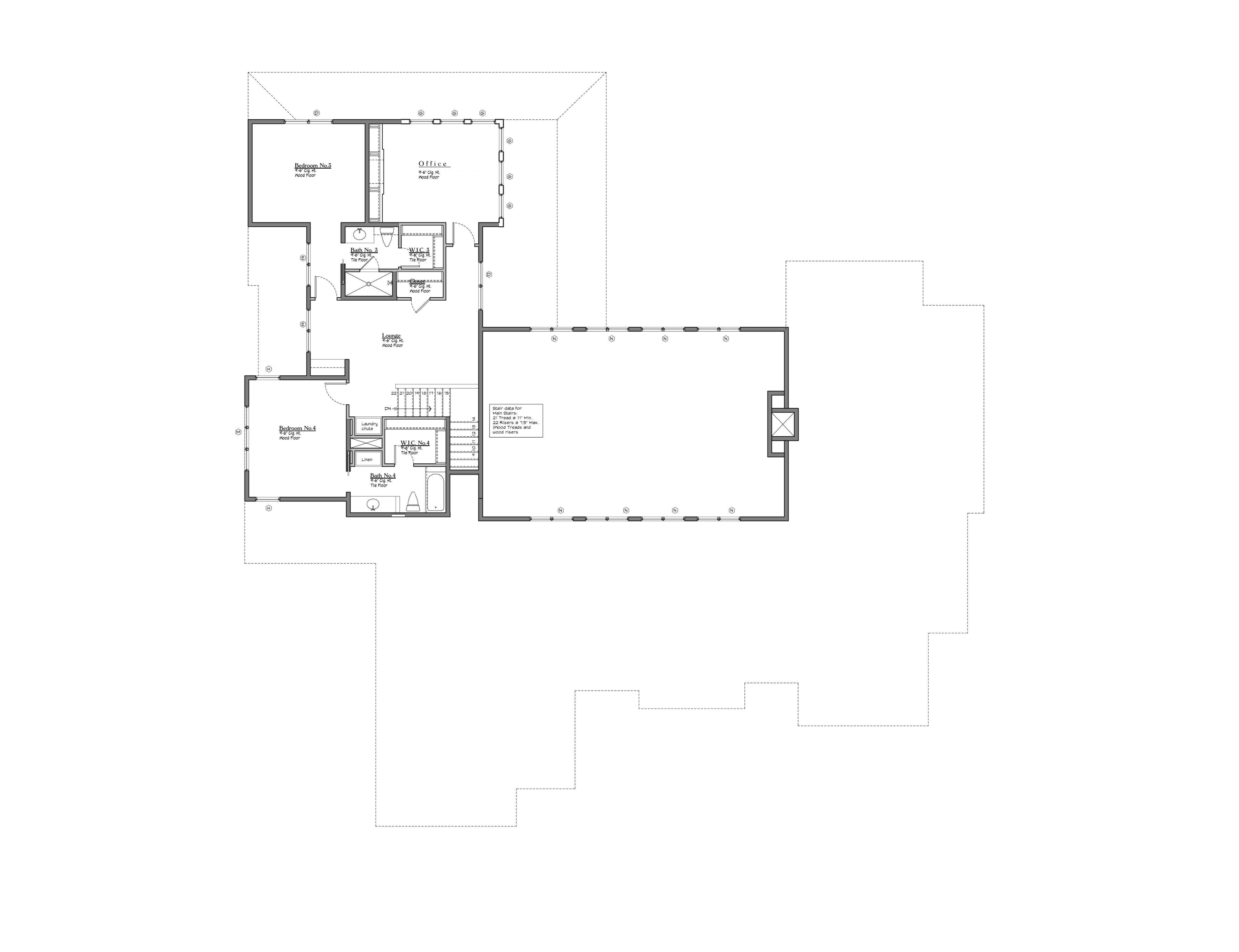 The Terra Mont Residence 5,200 sq ft modern 4 bedroom luxury house plan by Valdez Designs